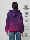 Женское худи / Космическая текстура