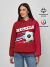 Женское худи / Футбол Россия