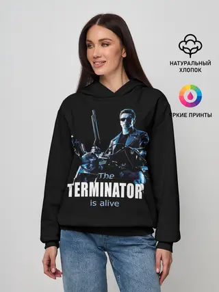Женское худи / Terminator alive