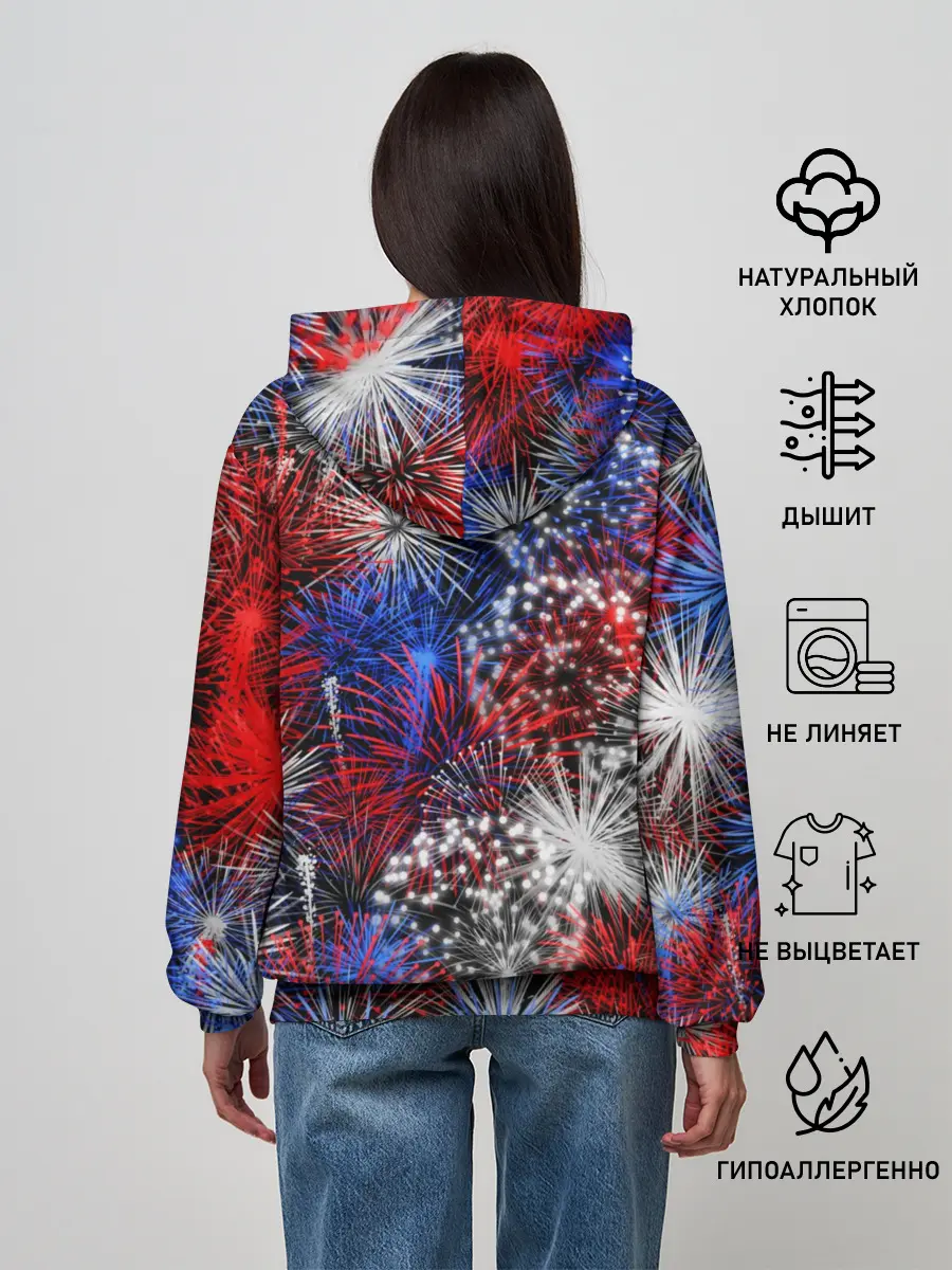 Женское худи / Салют