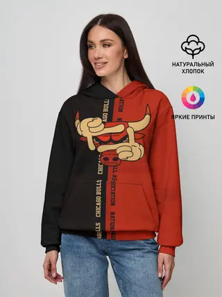 Женское худи / NBA. Chicago bulls