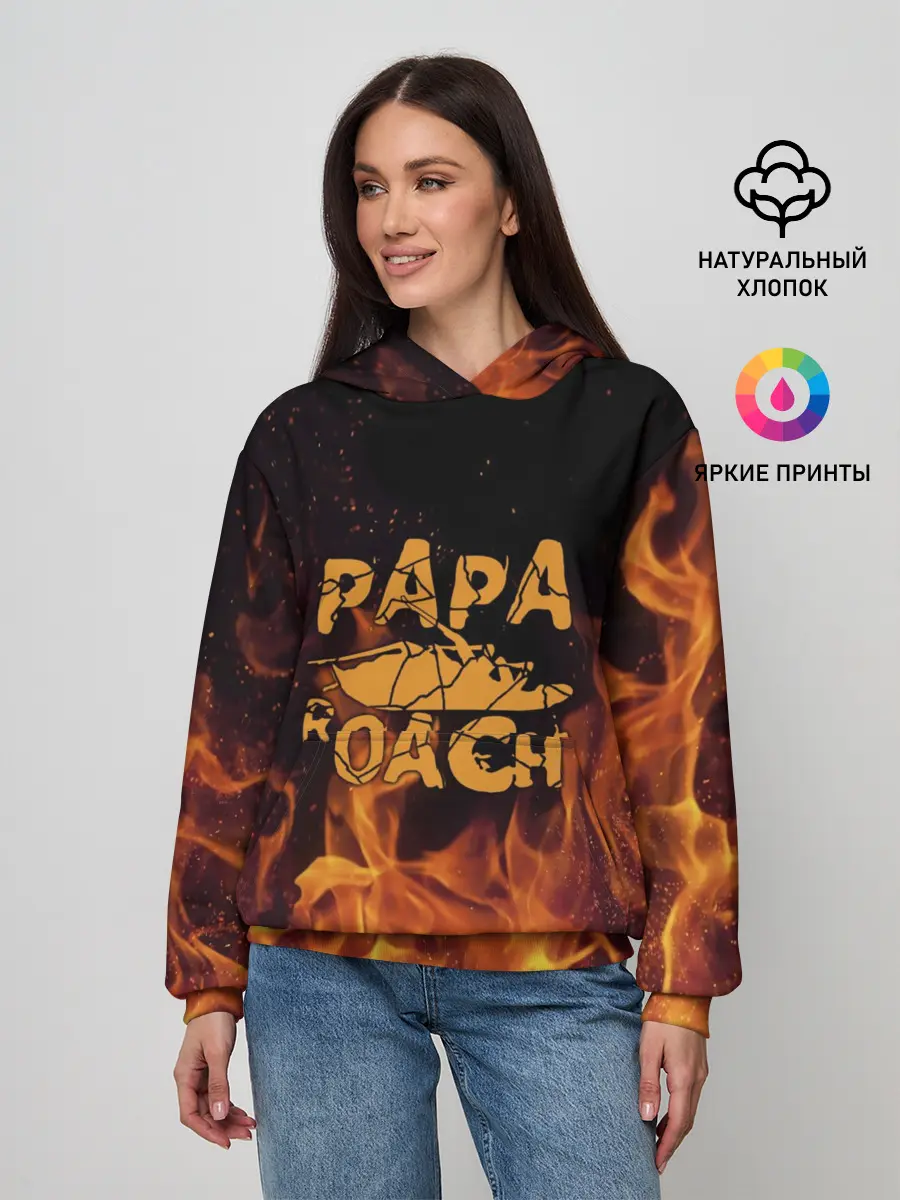 Женское худи / Papa Roach