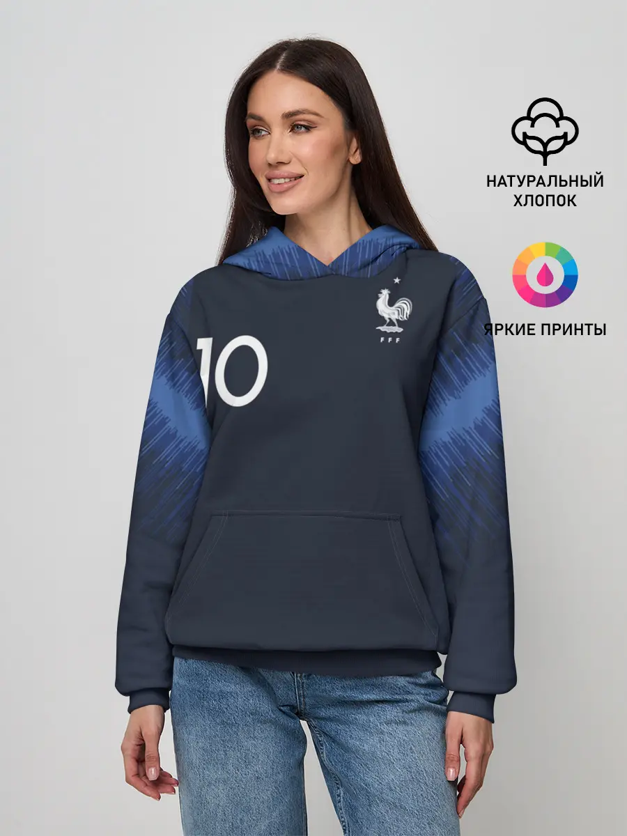 Женское худи / Mbappe home WC 2018