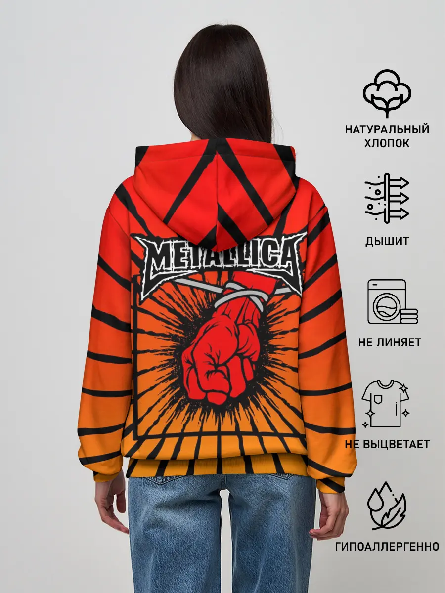 Женское худи / Metallica