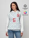 Женское худи / Iniesta away WC 2018