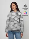 Женское худи / Геометрическая живопись