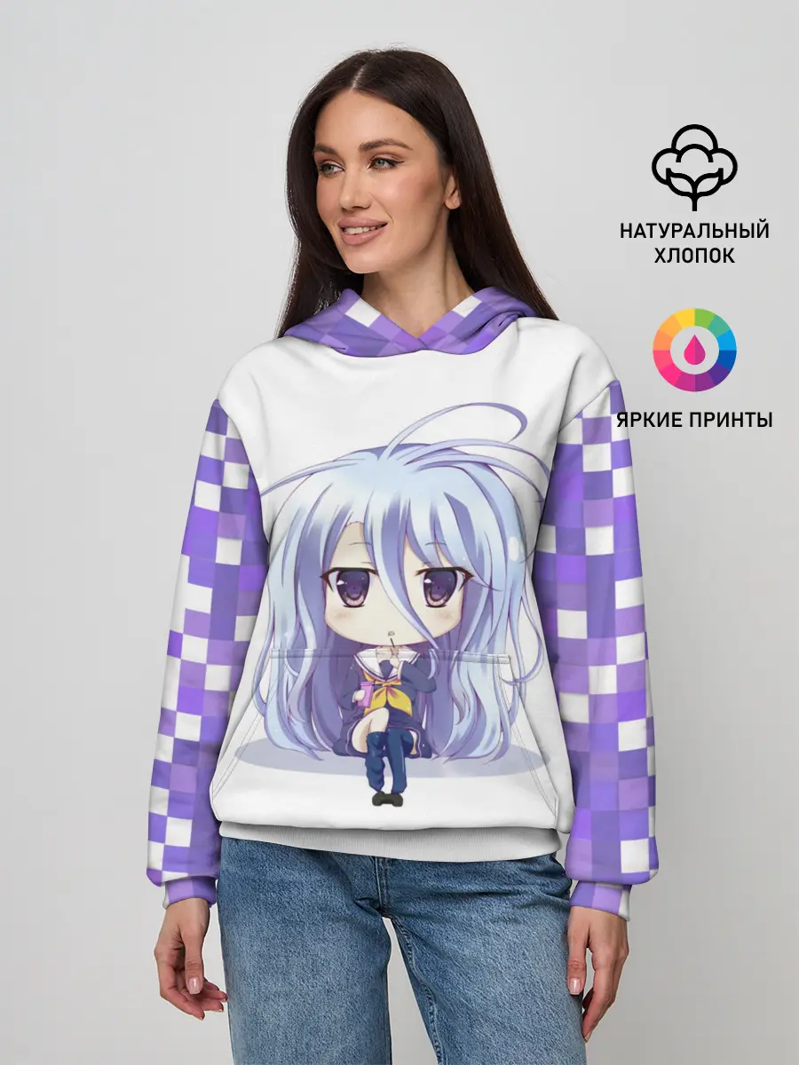 Женское худи / Аниме пикселы