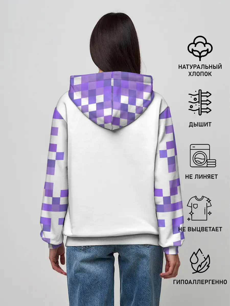 Женское худи / Аниме пикселы