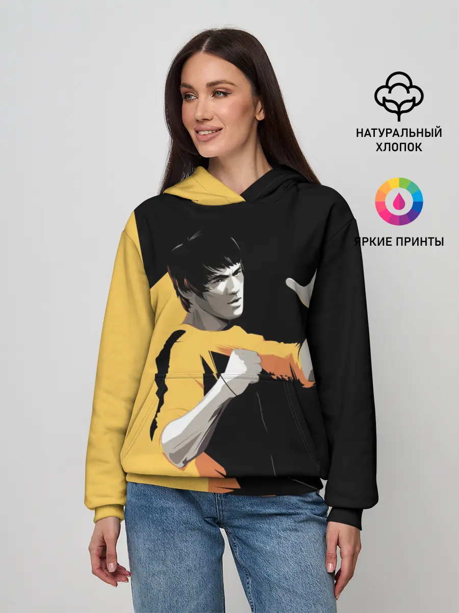 Женское худи / Bruce Lee