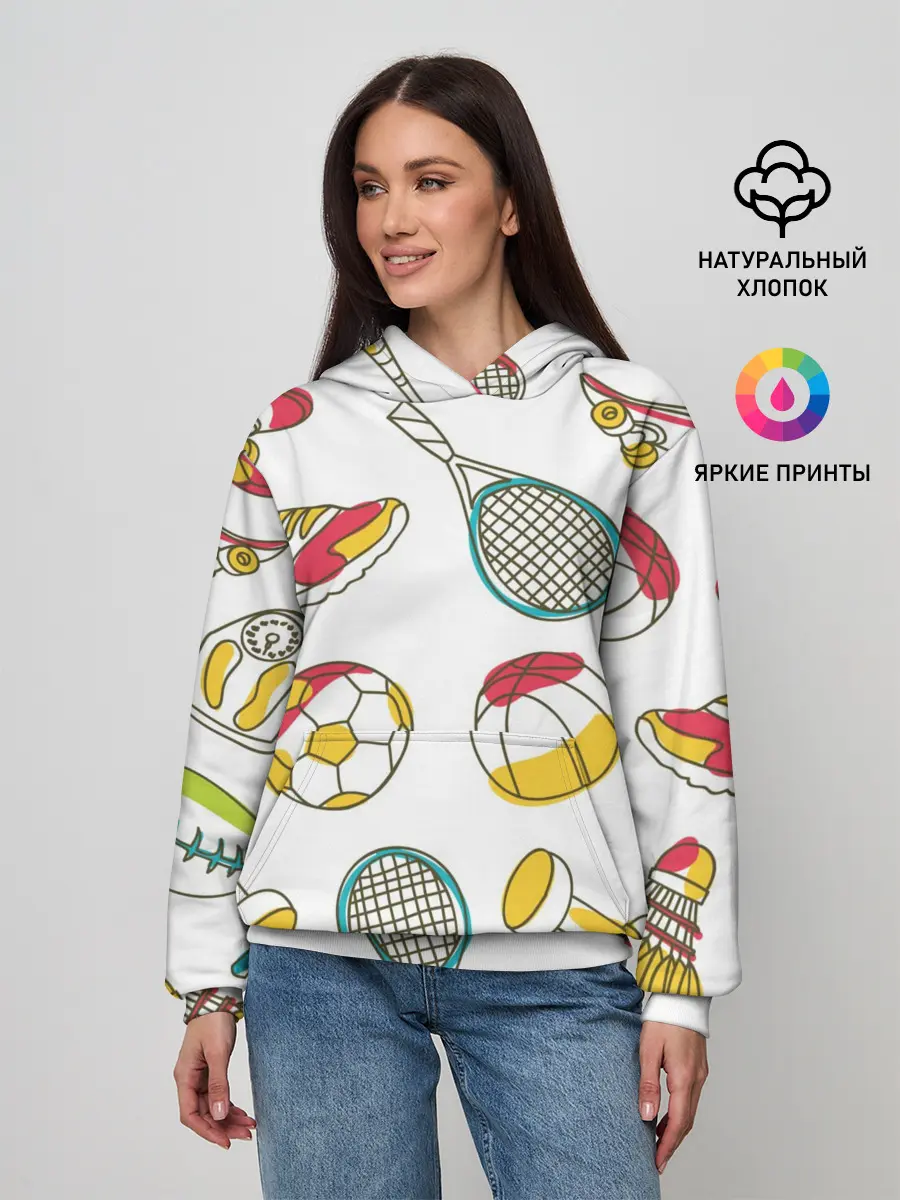 Женское худи / Спорт