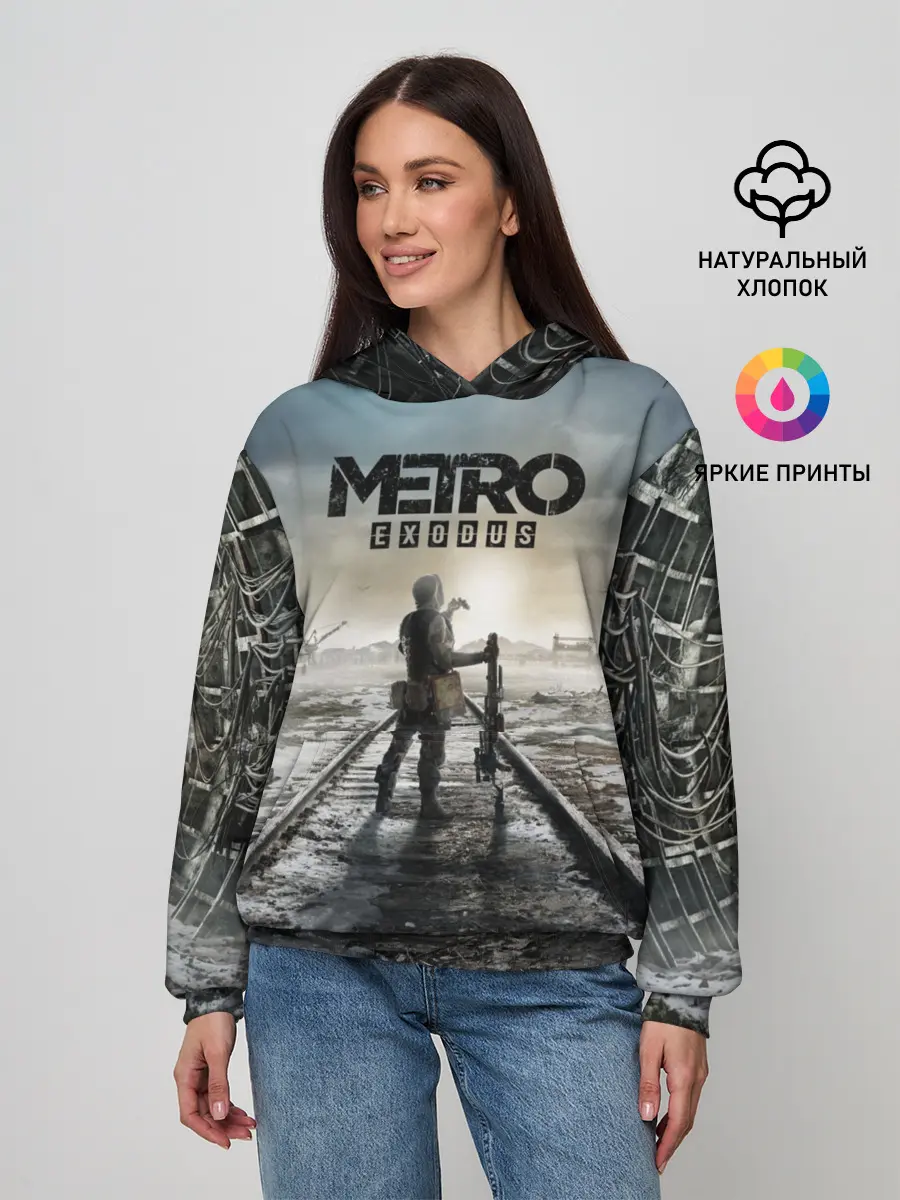 Женское худи / METRO: Exodus