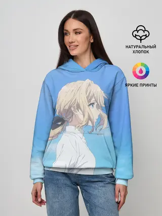 Женское худи / Violet Evergarden