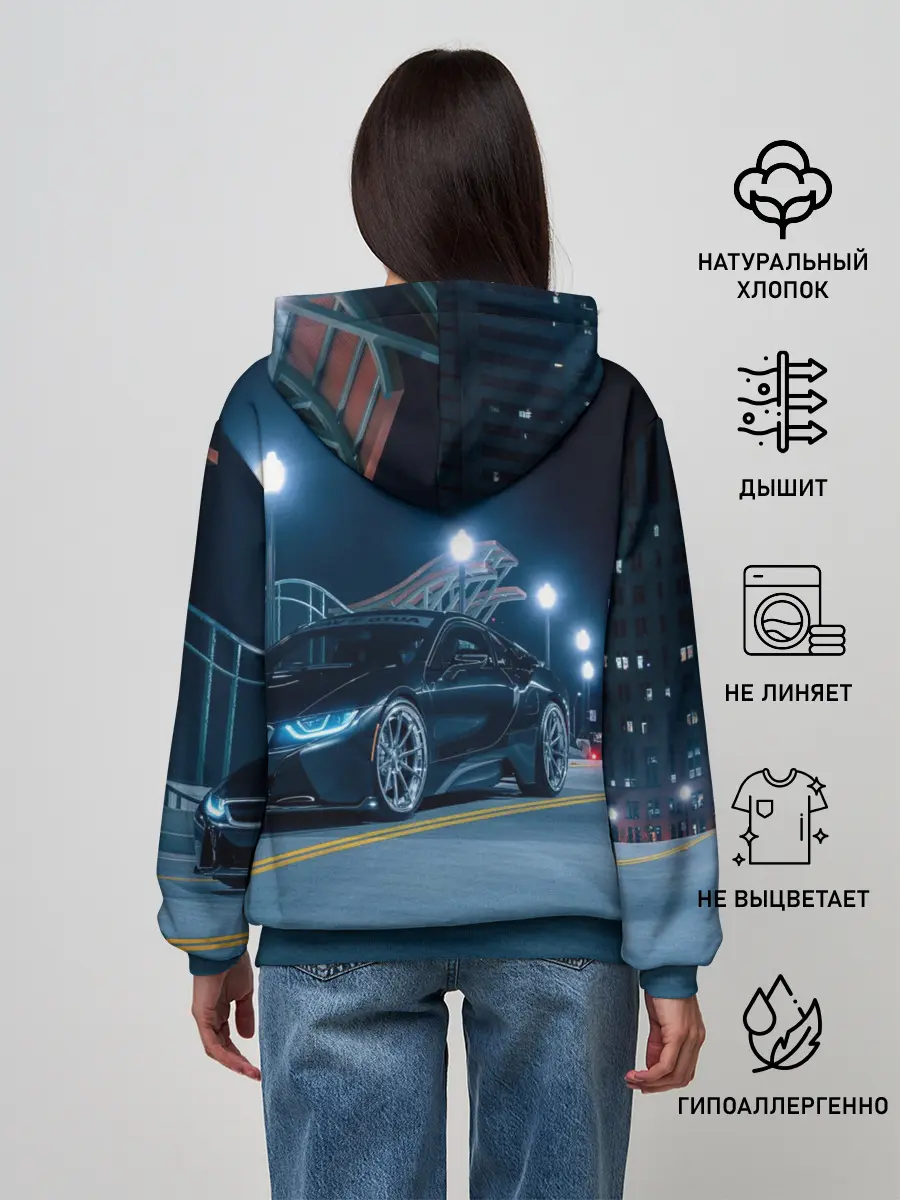 Женское худи / BMW.