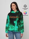 Женское худи / CYBERPUNK 2077 | КИБЕРПАНК 2077