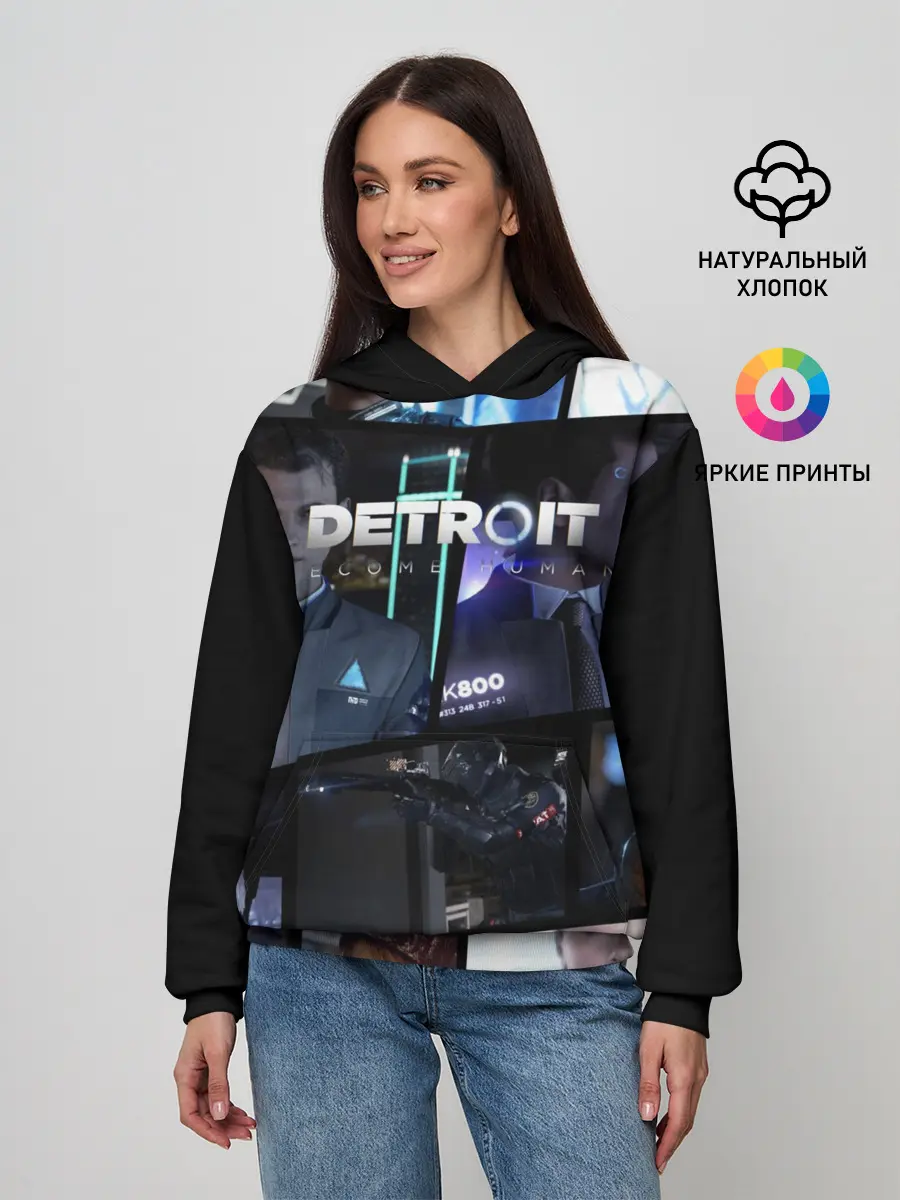 Женское худи / DETROIT BECOME HUMAN