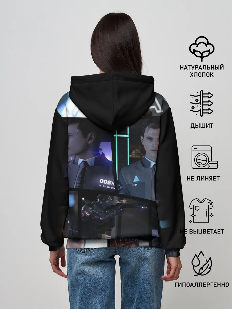 Женское худи / DETROIT BECOME HUMAN