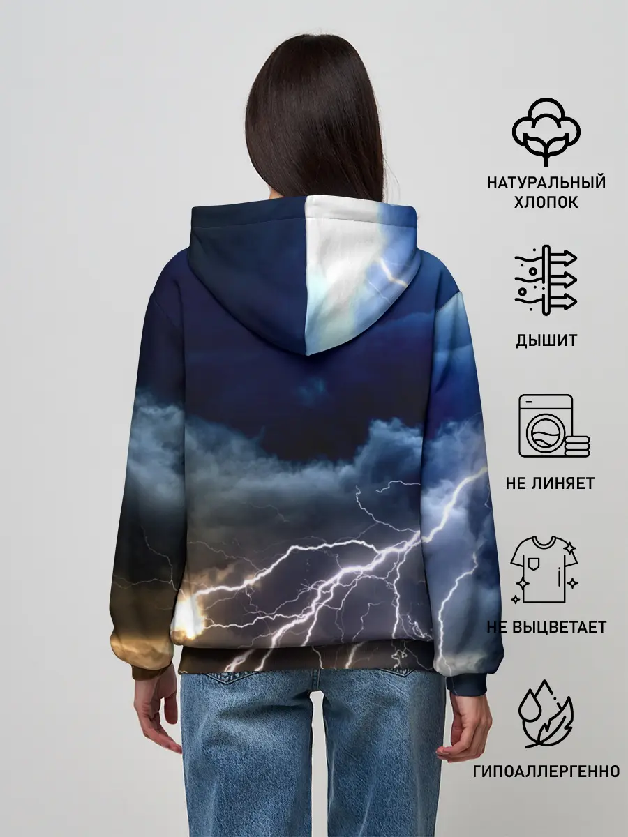 Женское худи / American Gods