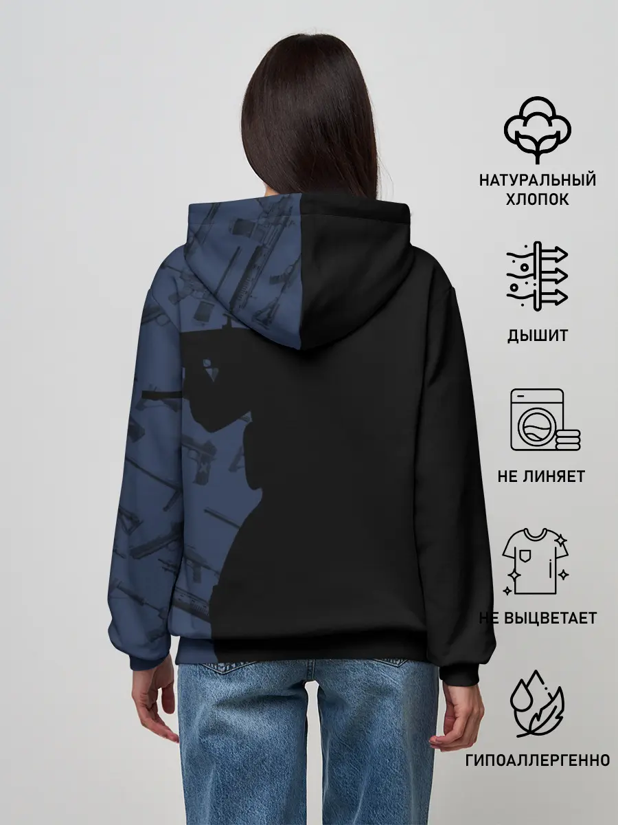 Женское худи / TEAM LIQUID E-SPORT CS GO