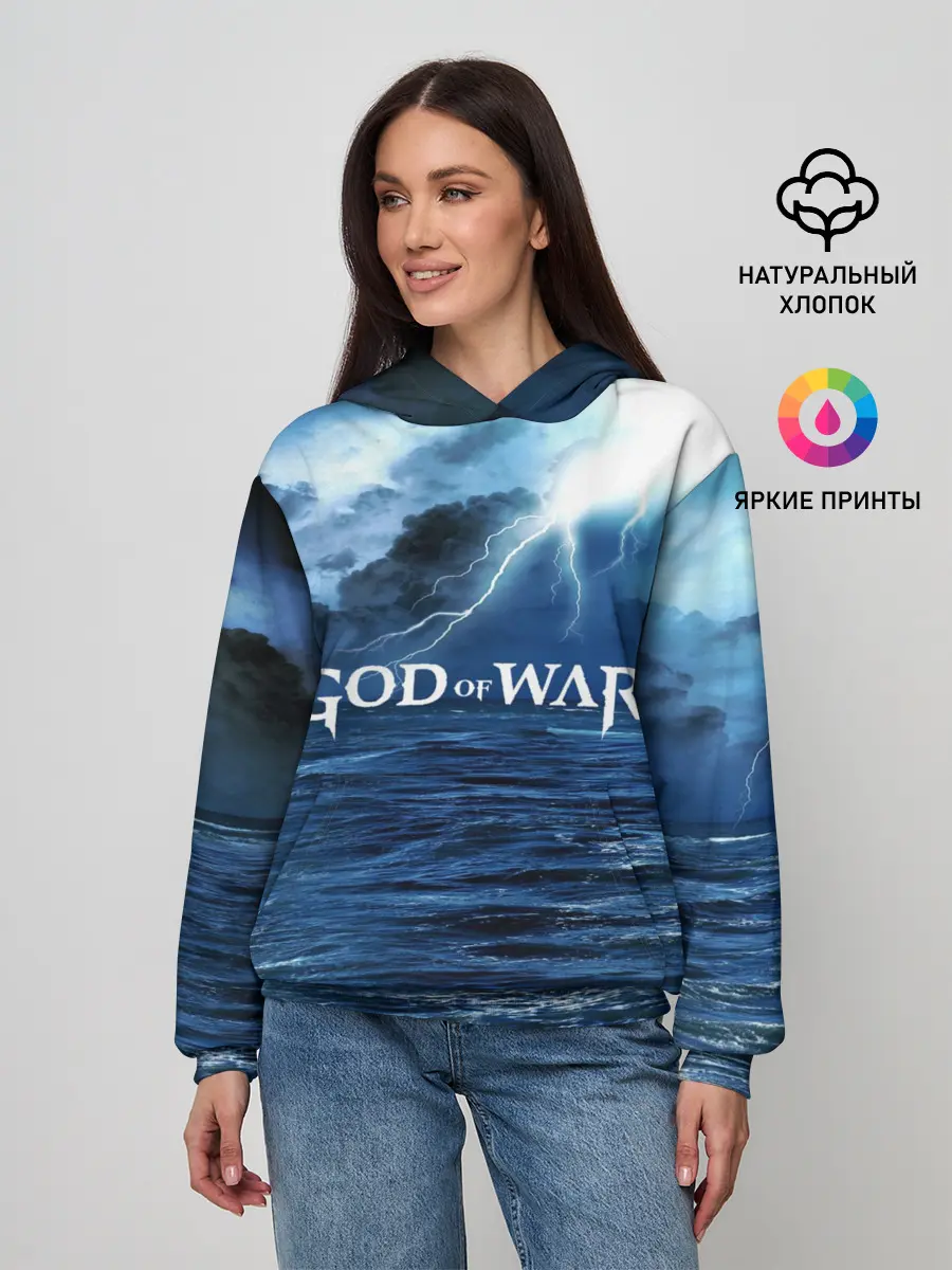 Женское худи / God of WAR