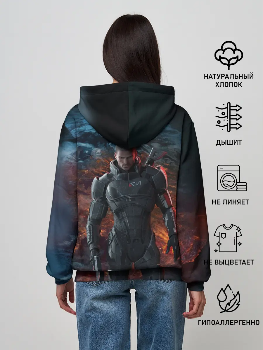 Женское худи / Mass Effect 3
