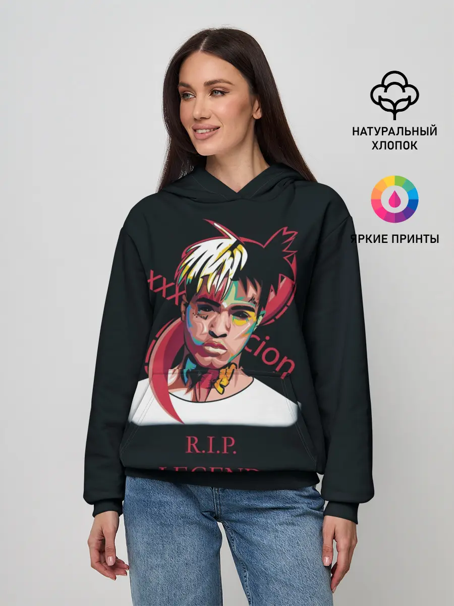 Женское худи / XXXTentacion / RIP Legend 2