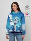 Женское худи / Хацунэ Мику под летним небом