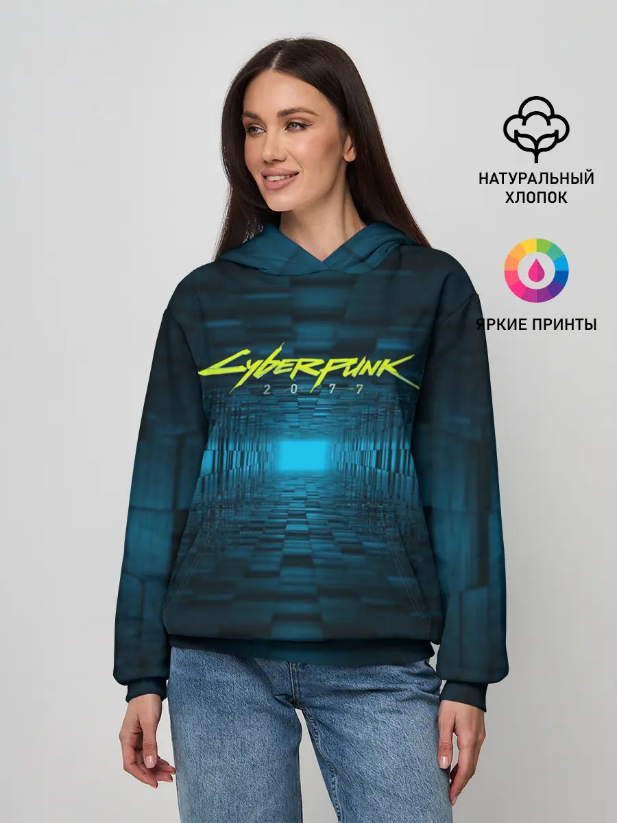Женское худи / CYBERPUNK 2077