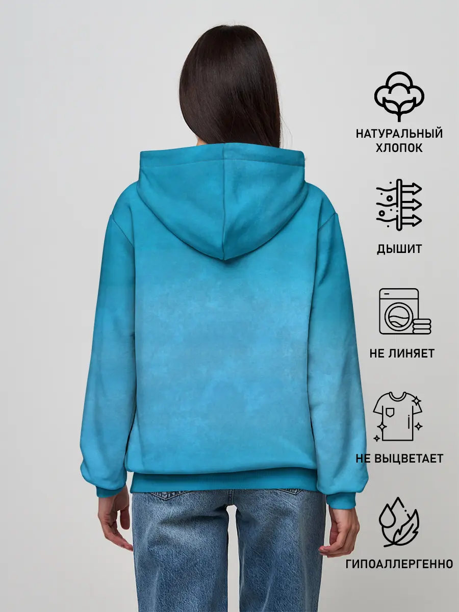 Женское худи / Дельфин