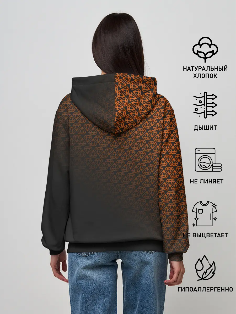 Женское худи / RAINBOW SIX SIEGE DIAMOND