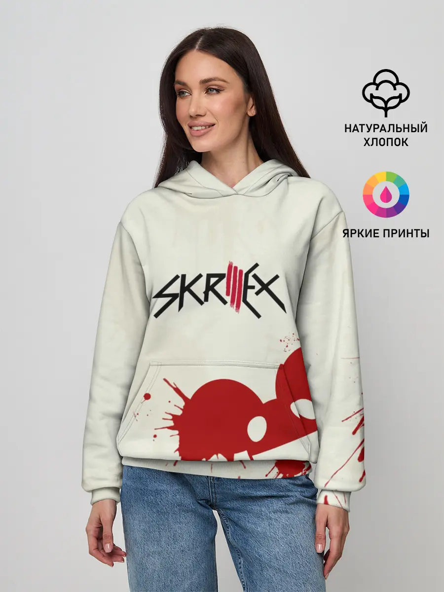 Женское худи / Skrillex