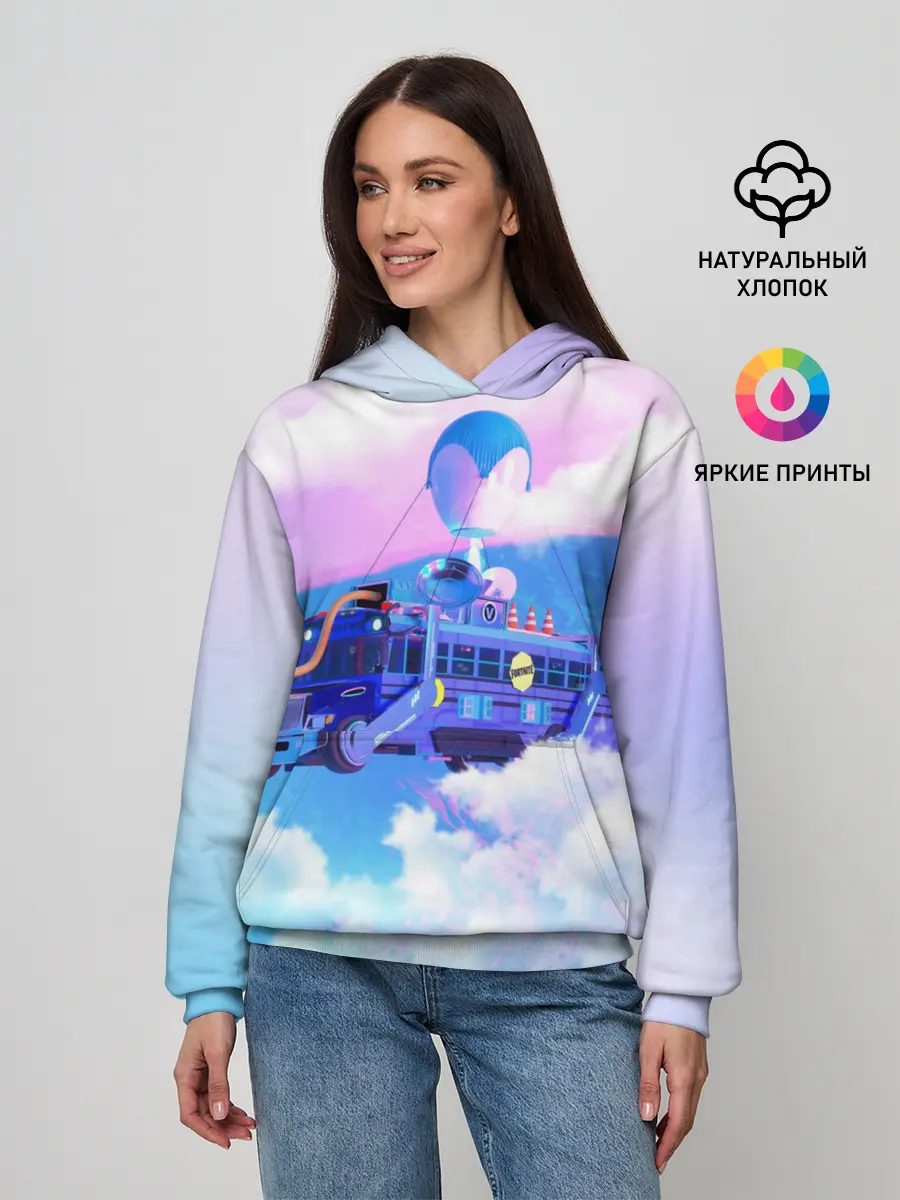 Женское худи / Fortnite Bus