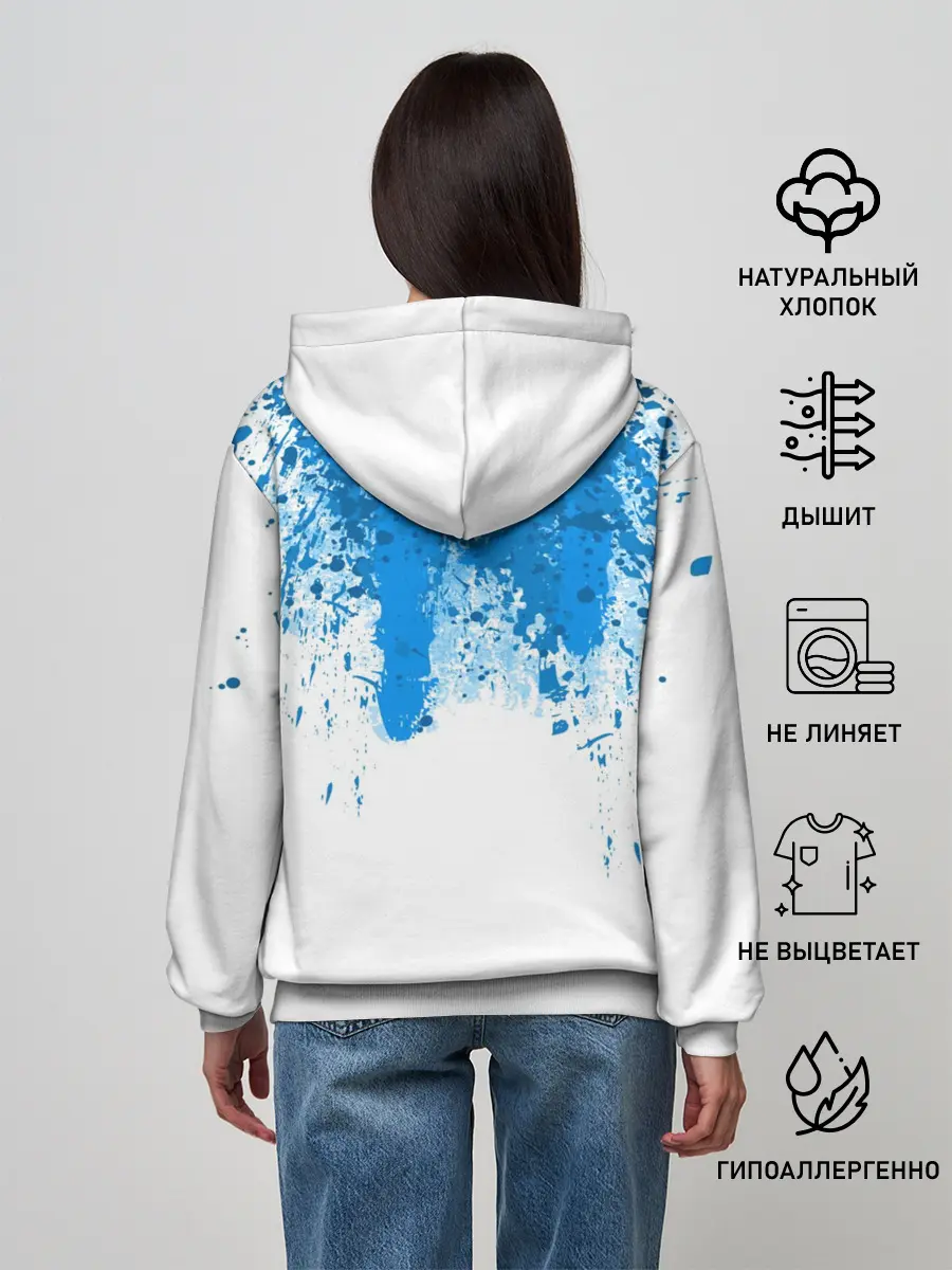 Женское худи / КРОВЬ АНДРОИДА