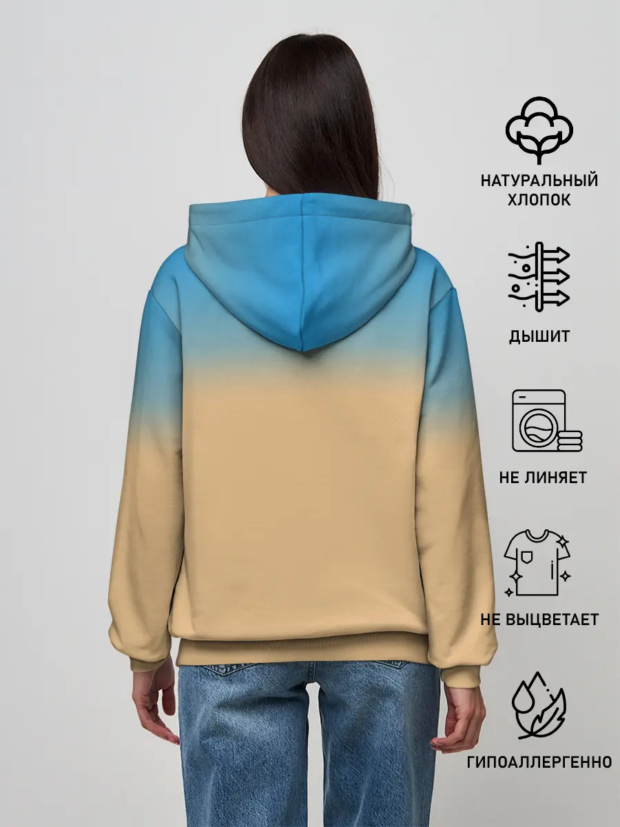 Женское худи / Grumpy cat ART