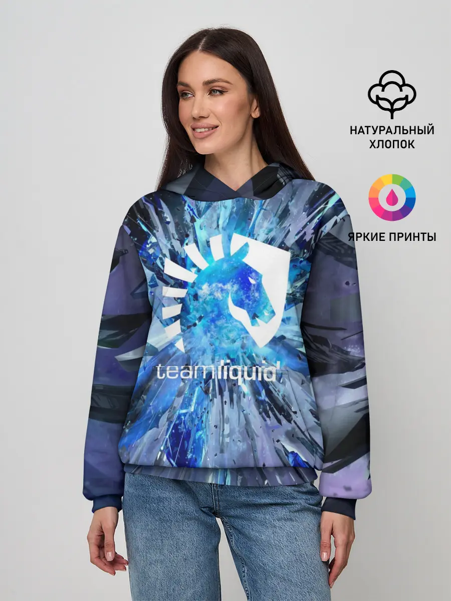 Женское худи / TEAM LIQUID E-SPORT