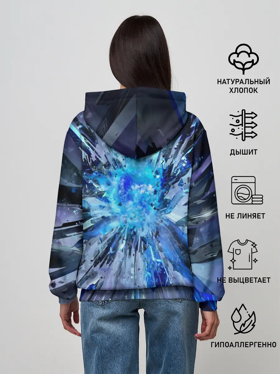 Женское худи / TEAM LIQUID E-SPORT