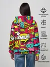 Женское худи / Стиль pop-art