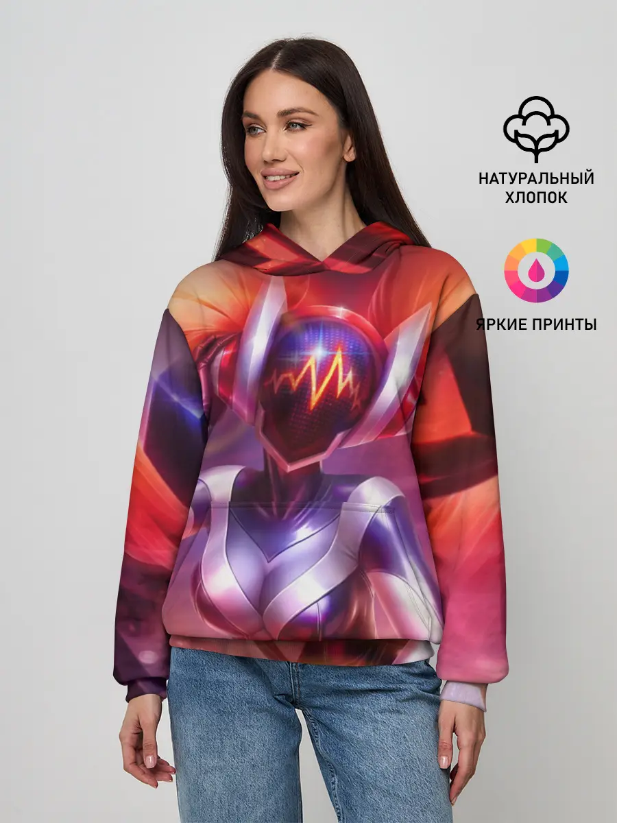 Женское худи / DJ Sona | League of Legends