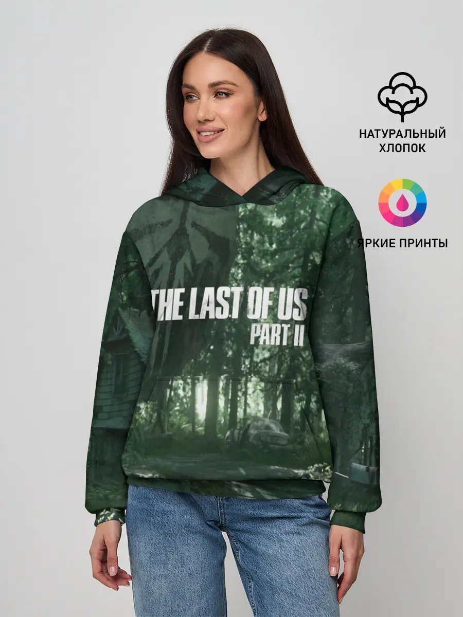 Женское худи / The Last Of Us Part II Лес