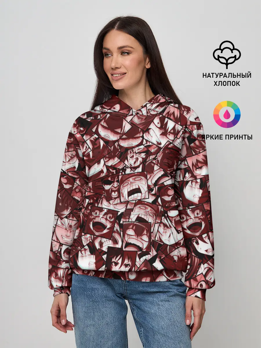 Женское худи / Ярость аниме