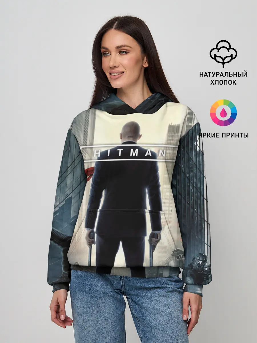 Женское худи / Hitman _5