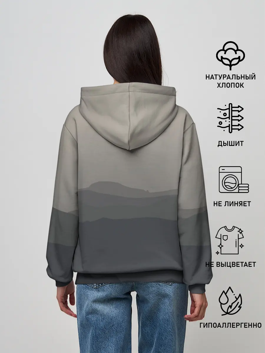 Женское худи / DEATH STRANDING | DS