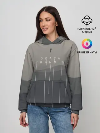 Женское худи / DEATH STRANDING | DS