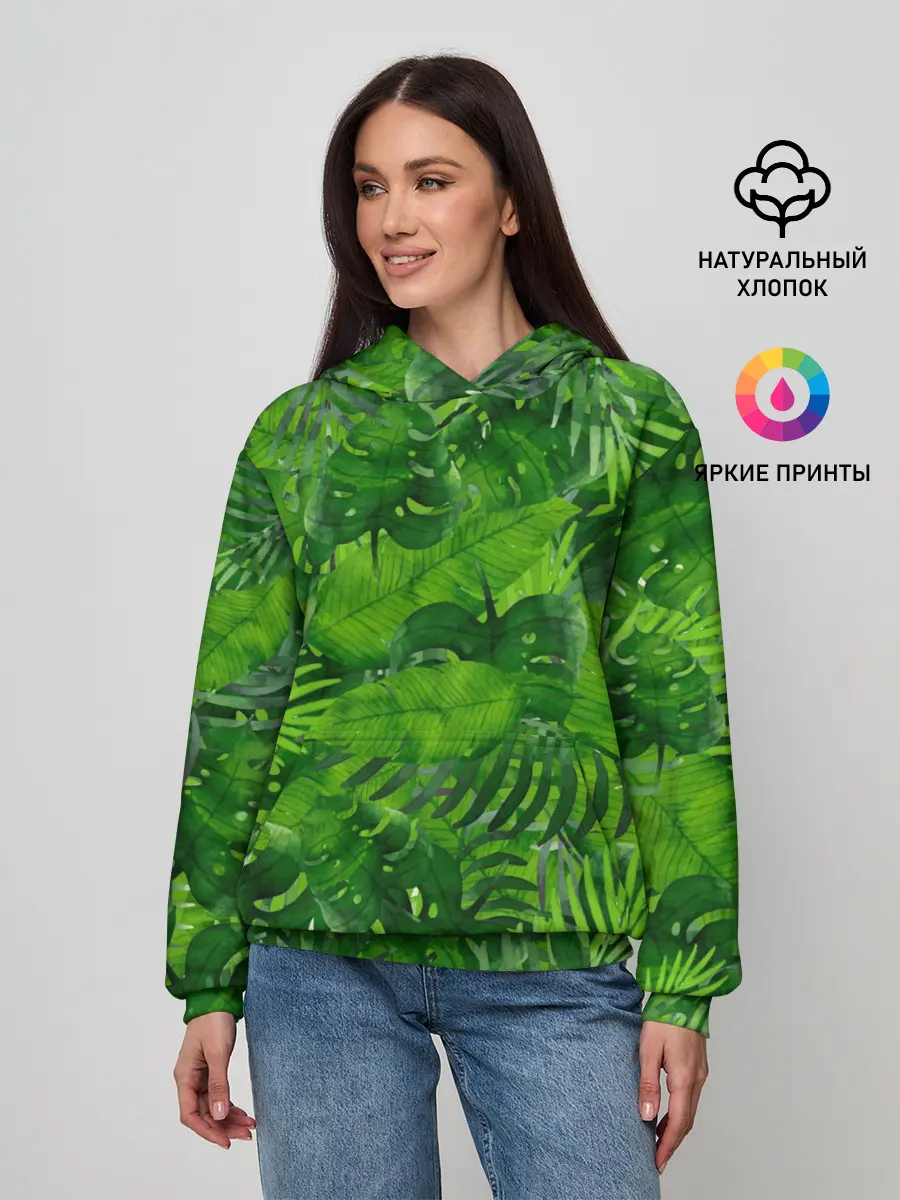 Женское худи / Тропики