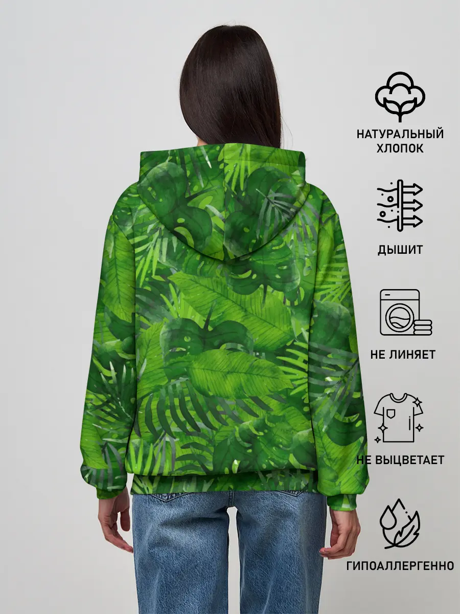 Женское худи / Тропики