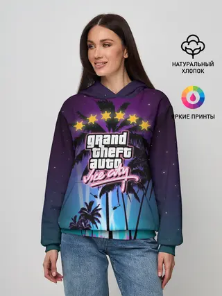 Женское худи / GTA Vice City