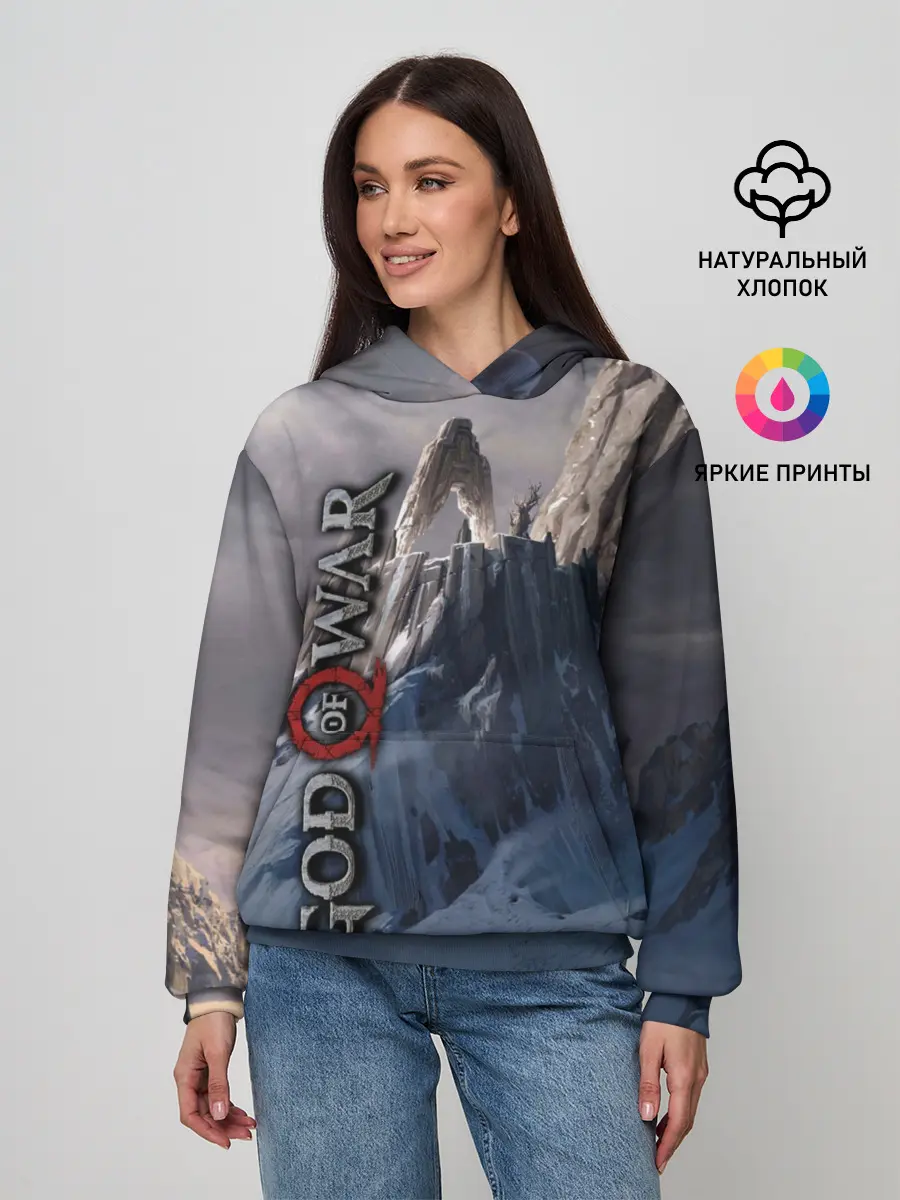 Женское худи / God of War