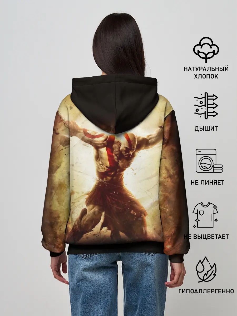 Женское худи / God of War