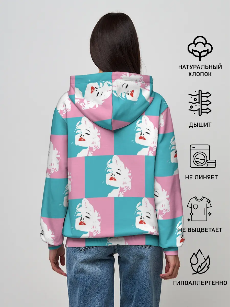 Женское худи / Marilyn Monroe