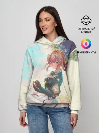 Женское худи / Violet Evergarden_8
