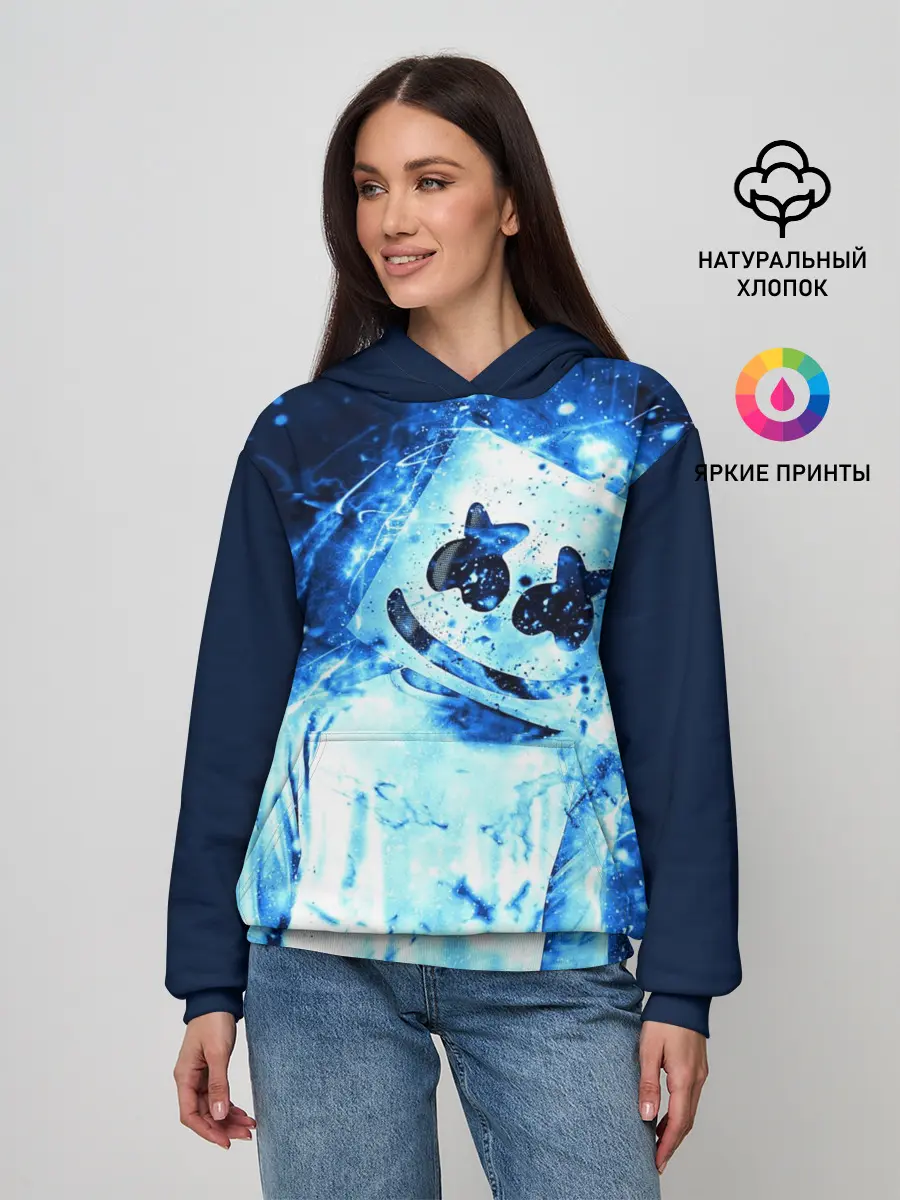 Женское худи / Marshmello